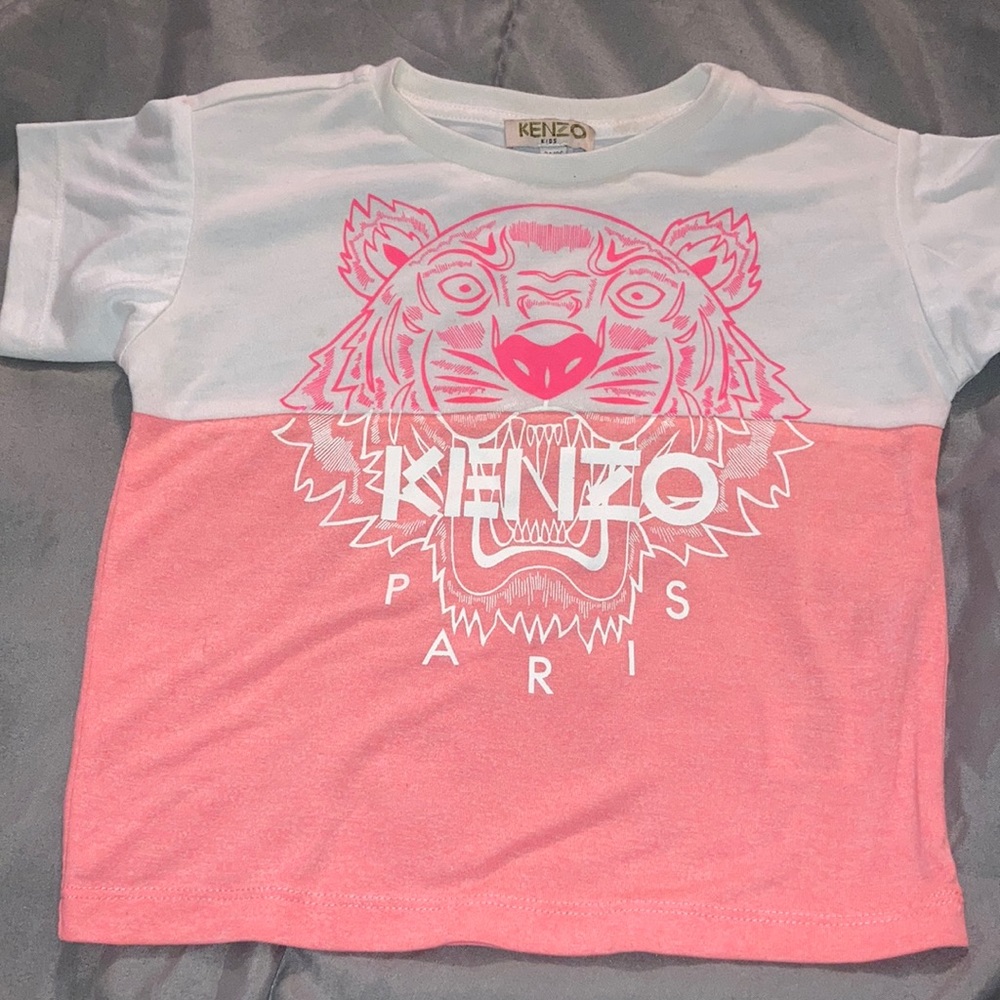 TODDLER GIRL KENZO TIGER SHIRT 2T